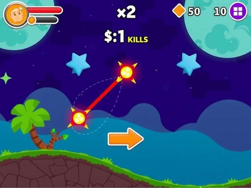 Gulab Jamun Comet Dash gameplay screenshot